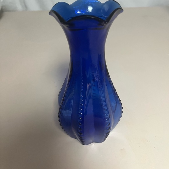Blue Cobalt Decorative Vase - Picture 2 of 6